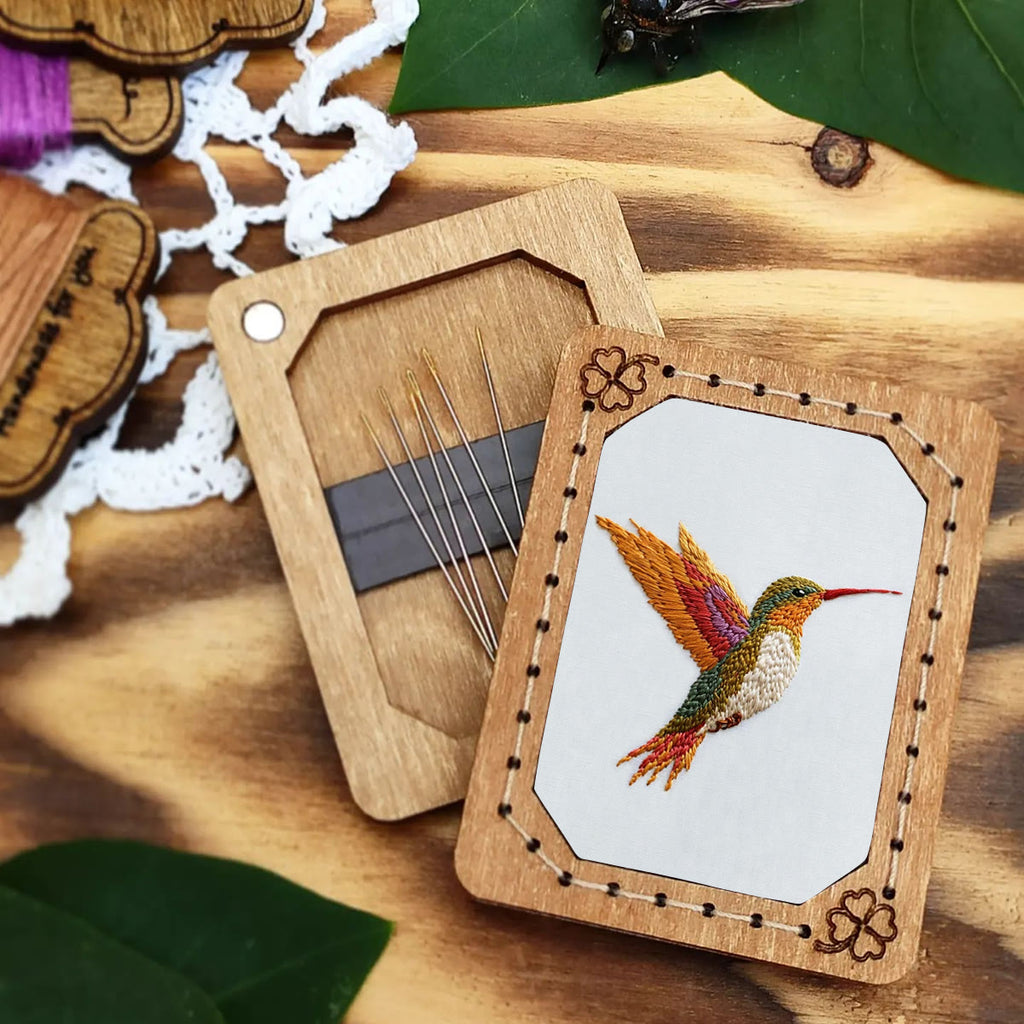 Rubbyoo Embroidery Kit-Vibrant Hummingbird2 - image 6