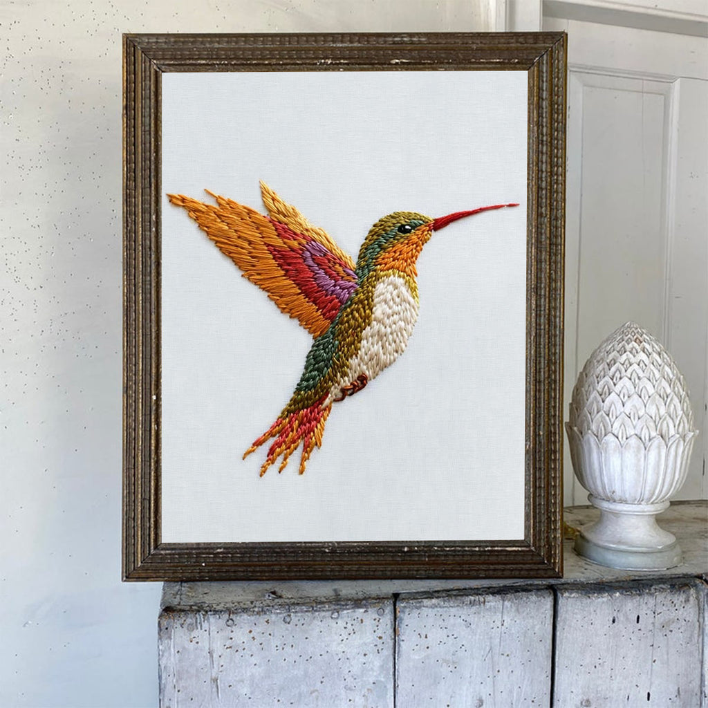 Rubbyoo Embroidery Kit-Vibrant Hummingbird2 - image 5