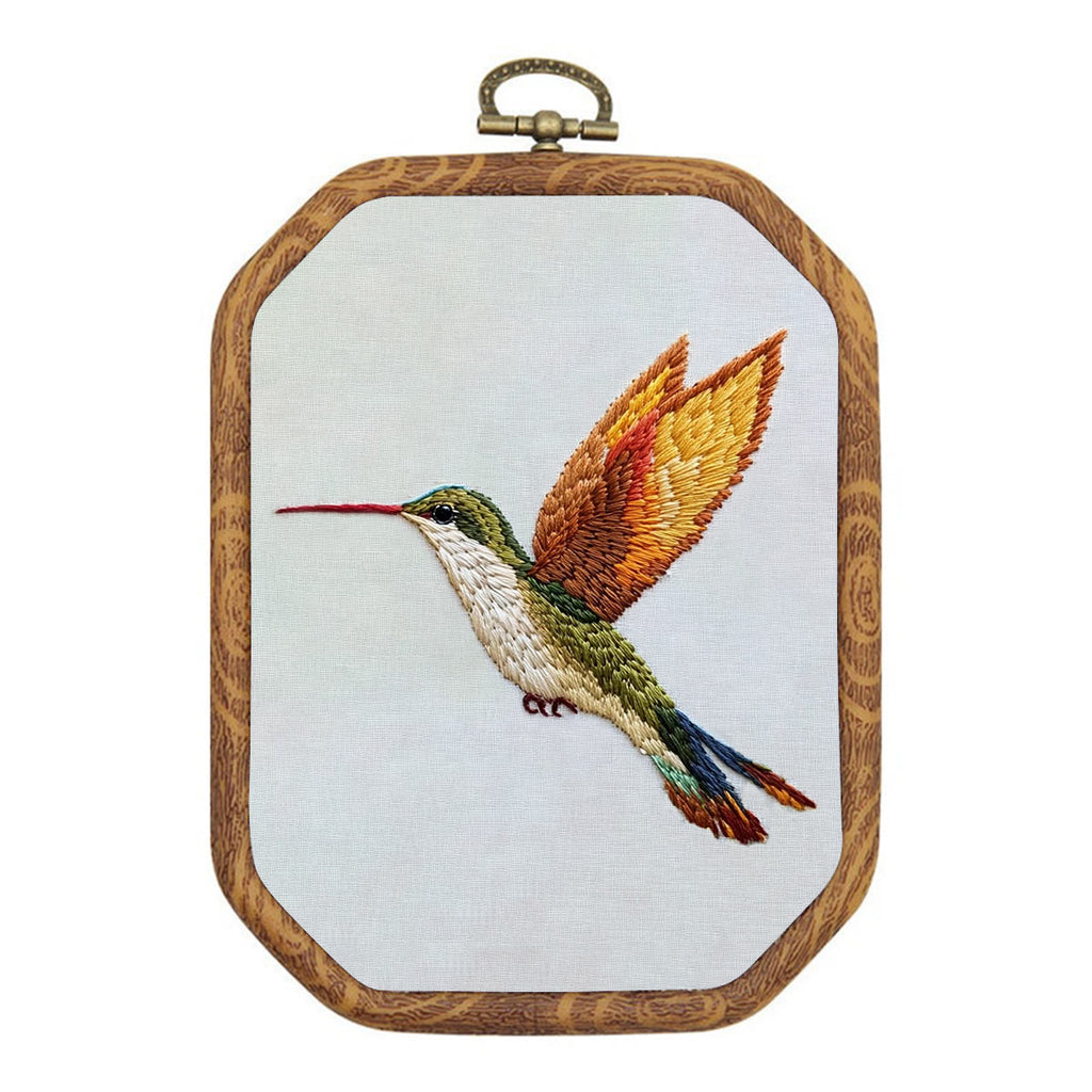 Rubbyoo Embroidery Kit-Flying Hummingbird2 - image 0