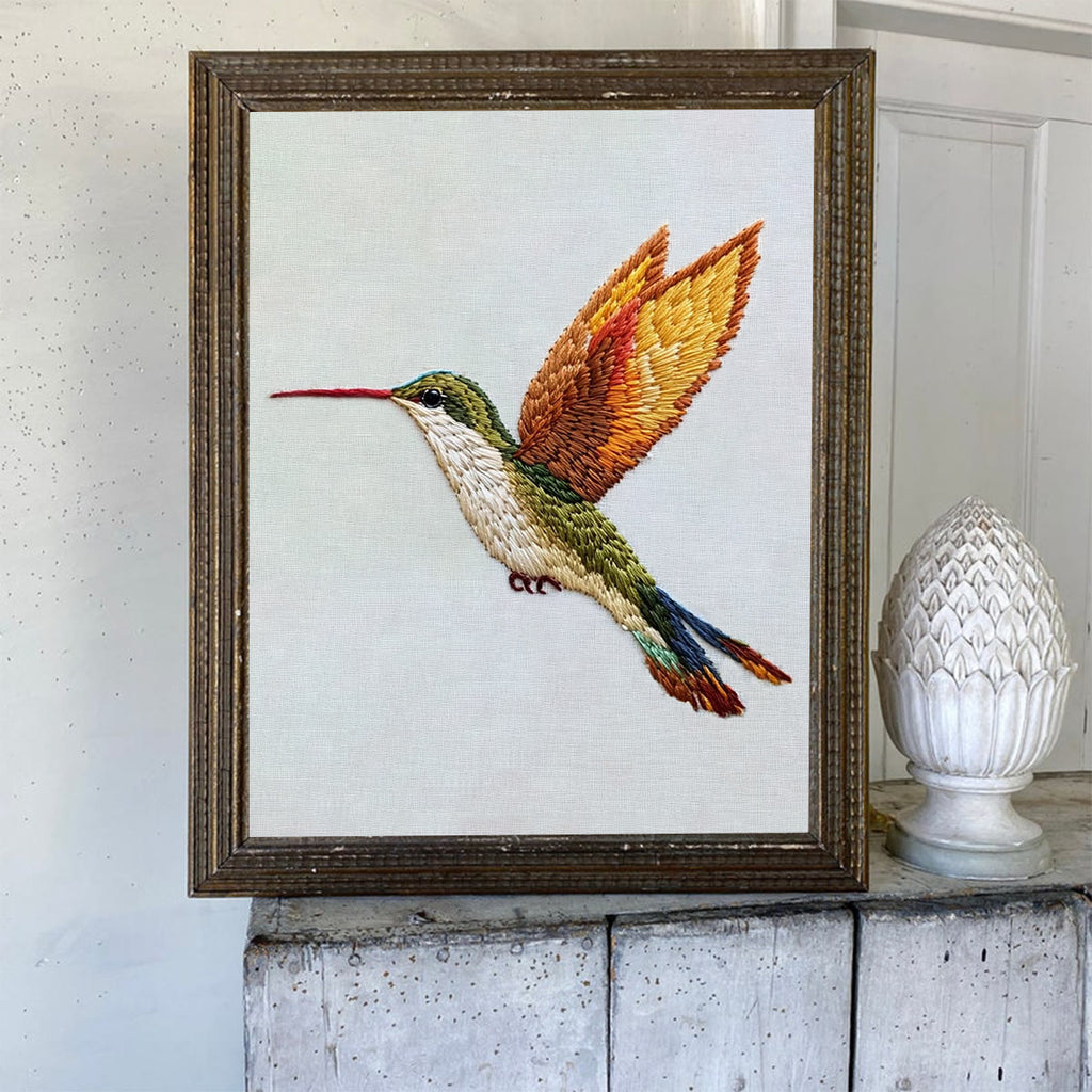 Rubbyoo Embroidery Kit-Flying Hummingbird2 - image 5