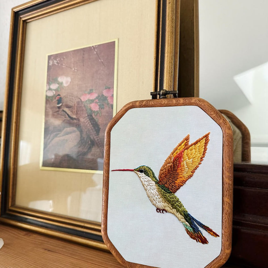 Rubbyoo Embroidery Kit-Flying Hummingbird2 - image 2