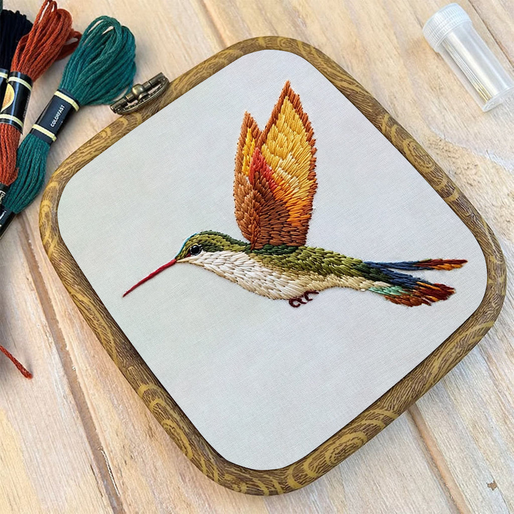 Rubbyoo Embroidery Kit-Flying Hummingbird2 - image 8