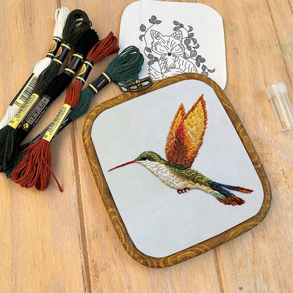 Rubbyoo Embroidery Kit-Flying Hummingbird2 - image 9