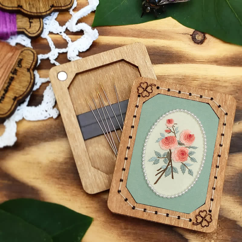 Rubbyoo Embroidery Kit- Pearl Flower Handmade Diy Kit - image 7