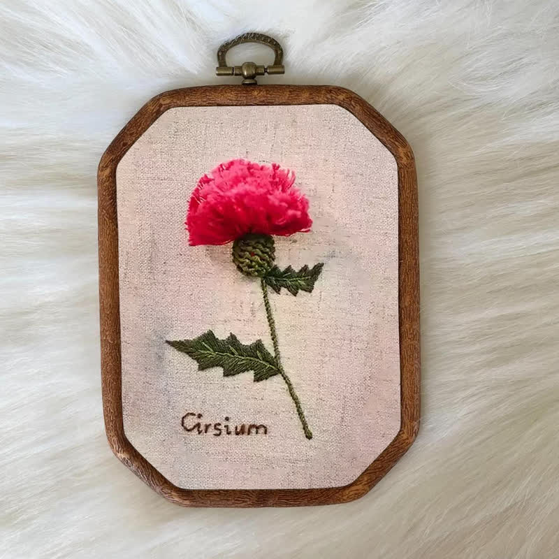 Rubbyoo Embroidery Kit- 3d Cirsium Craft Kit - image 7