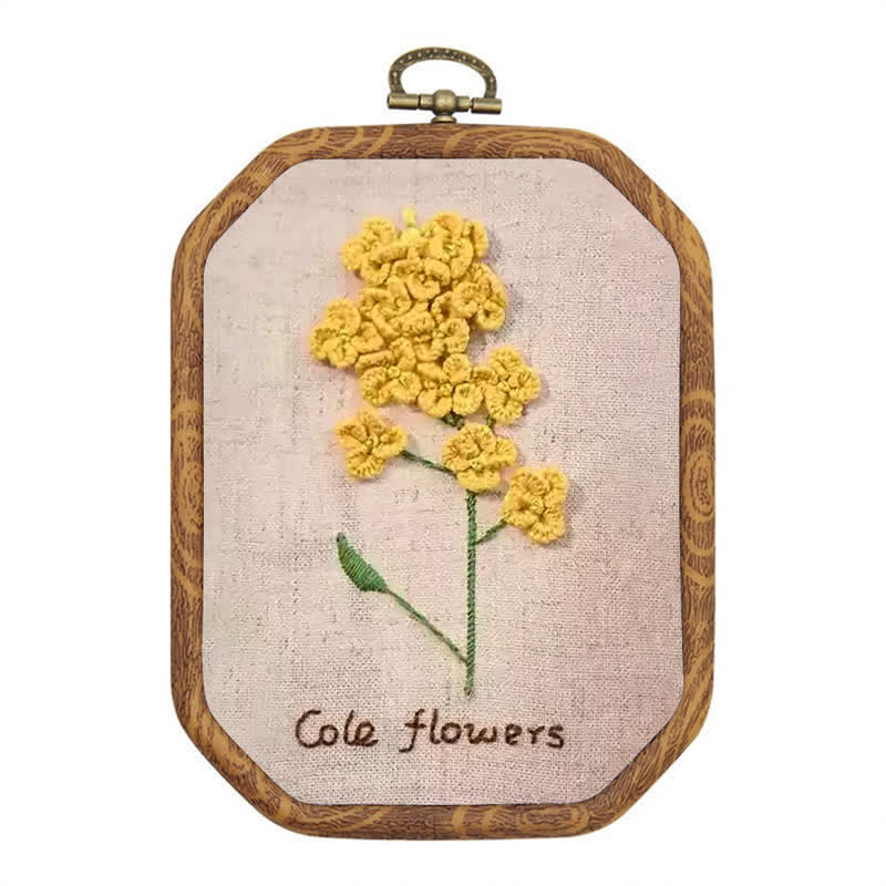 Rubbyoo Embroidery Kit- Cole Flower Garden DIY Craft Kits - image 0
