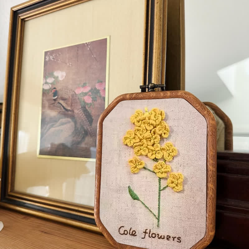 Rubbyoo Embroidery Kit- Cole Flower Garden DIY Craft Kits - image 2