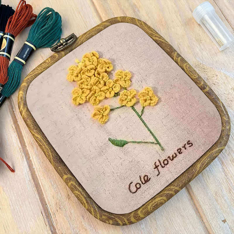 Rubbyoo Embroidery Kit- Cole Flower Garden DIY Craft Kits - image 8