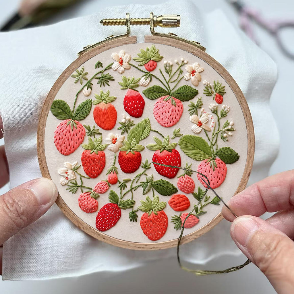 Rubbyoo Embroidery Kit-  Strawberries - image 3