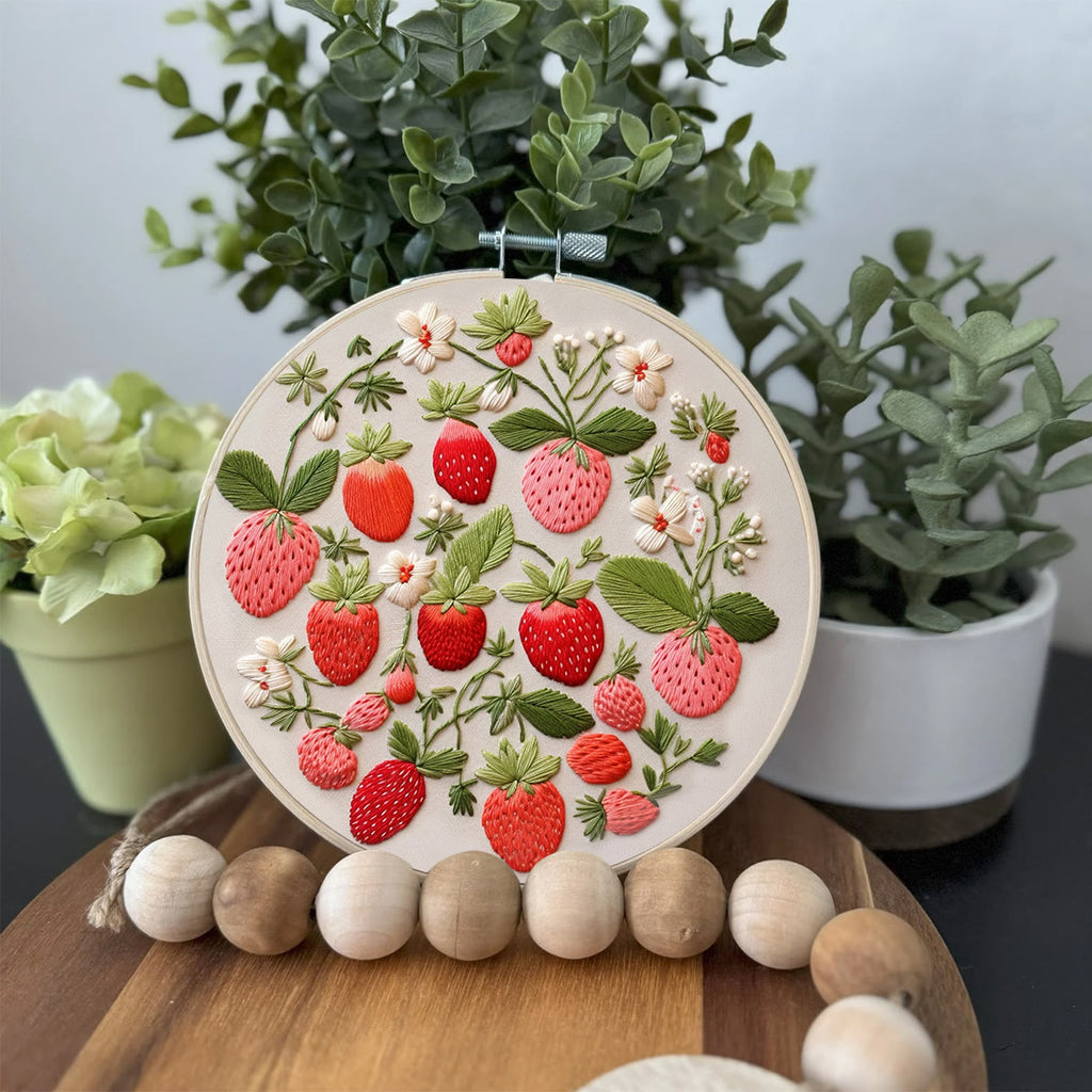 Rubbyoo Embroidery Kit-  Strawberries - image 2