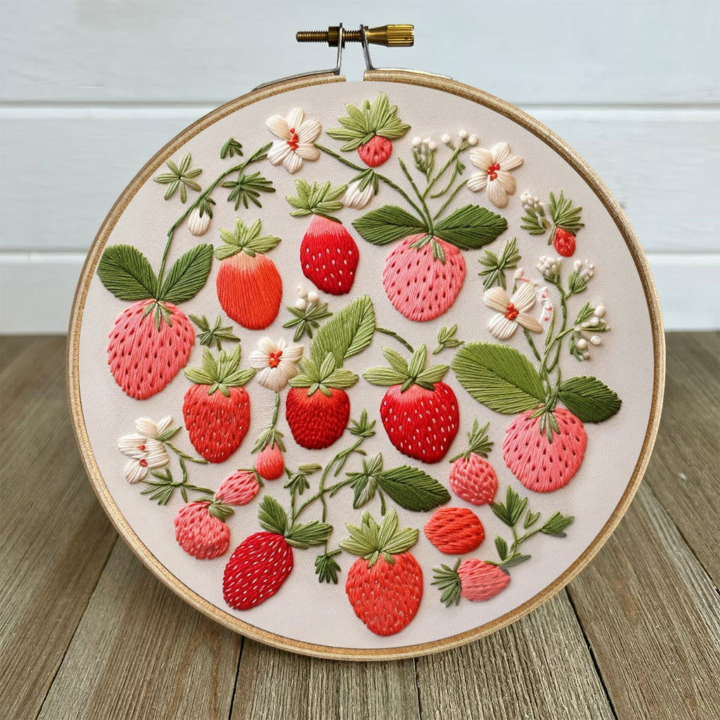Rubbyoo Embroidery Kit-  Strawberries - image 4