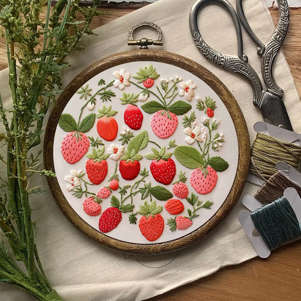 Rubbyoo Embroidery Kit-  Strawberries - image 6