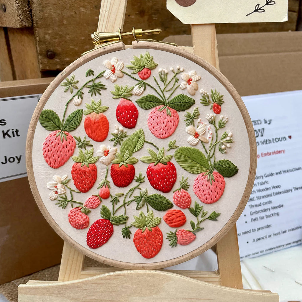 Rubbyoo Embroidery Kit-  Strawberries - image 5
