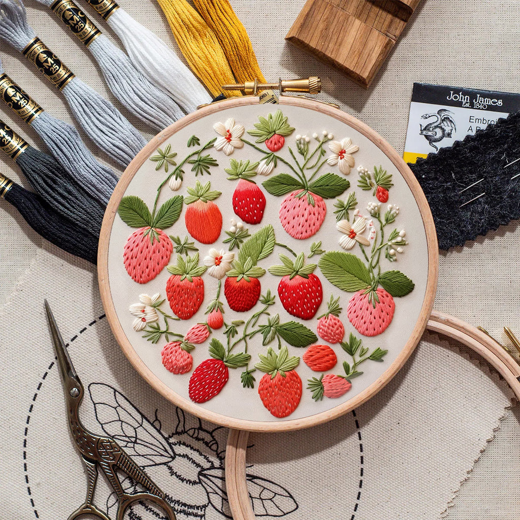 Rubbyoo Embroidery Kit-  Strawberries - image 8