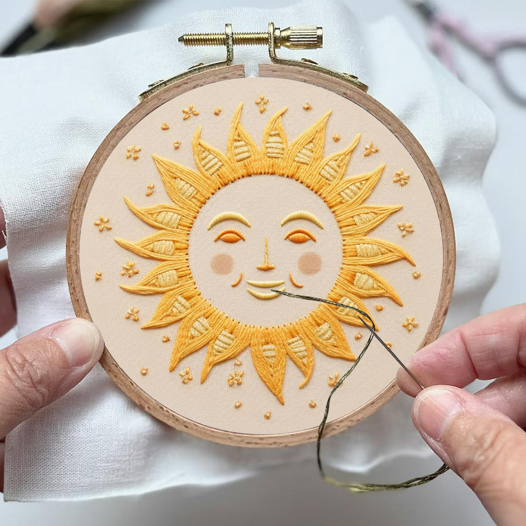 Rubbyoo Embroidery Kit- Smiling Sun - image 4