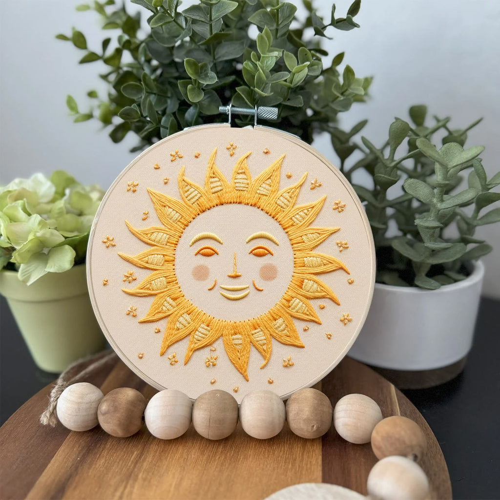 Rubbyoo Embroidery Kit- Smiling Sun - image 3