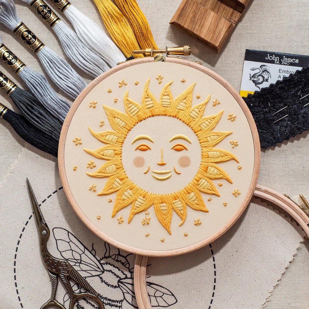 Rubbyoo Embroidery Kit- Smiling Sun - image 8
