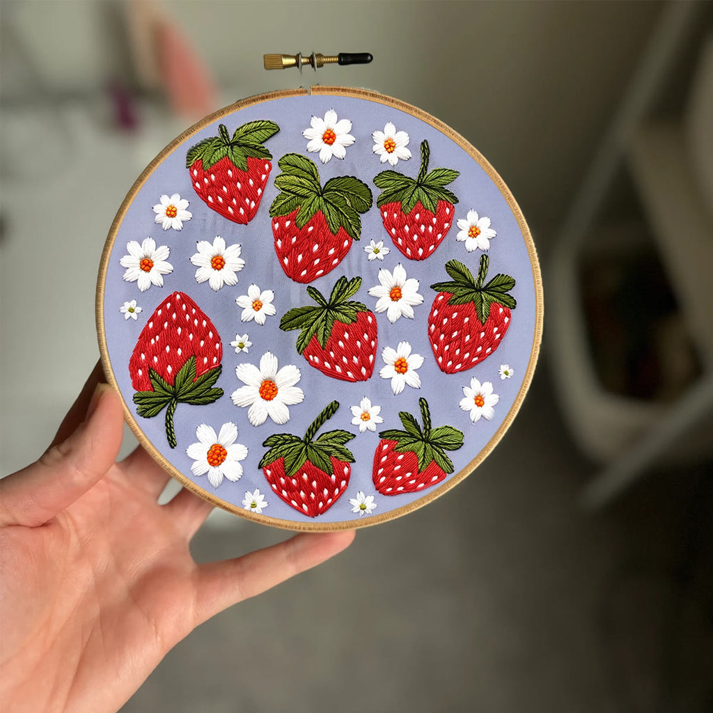 Rubbyoo Embroidery Kit- Sweet Strawberries - image 2