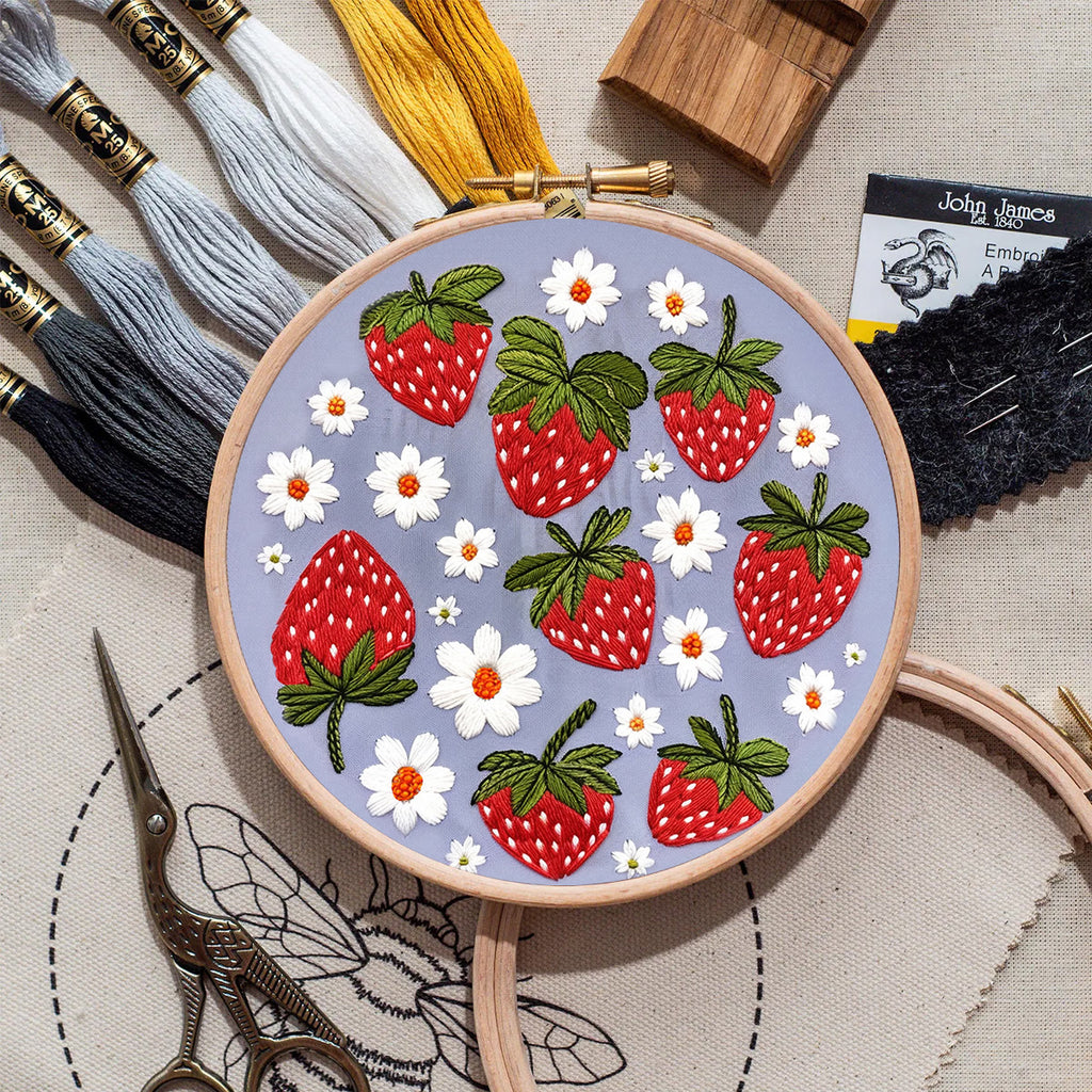 Rubbyoo Embroidery Kit- Sweet Strawberries - image 8