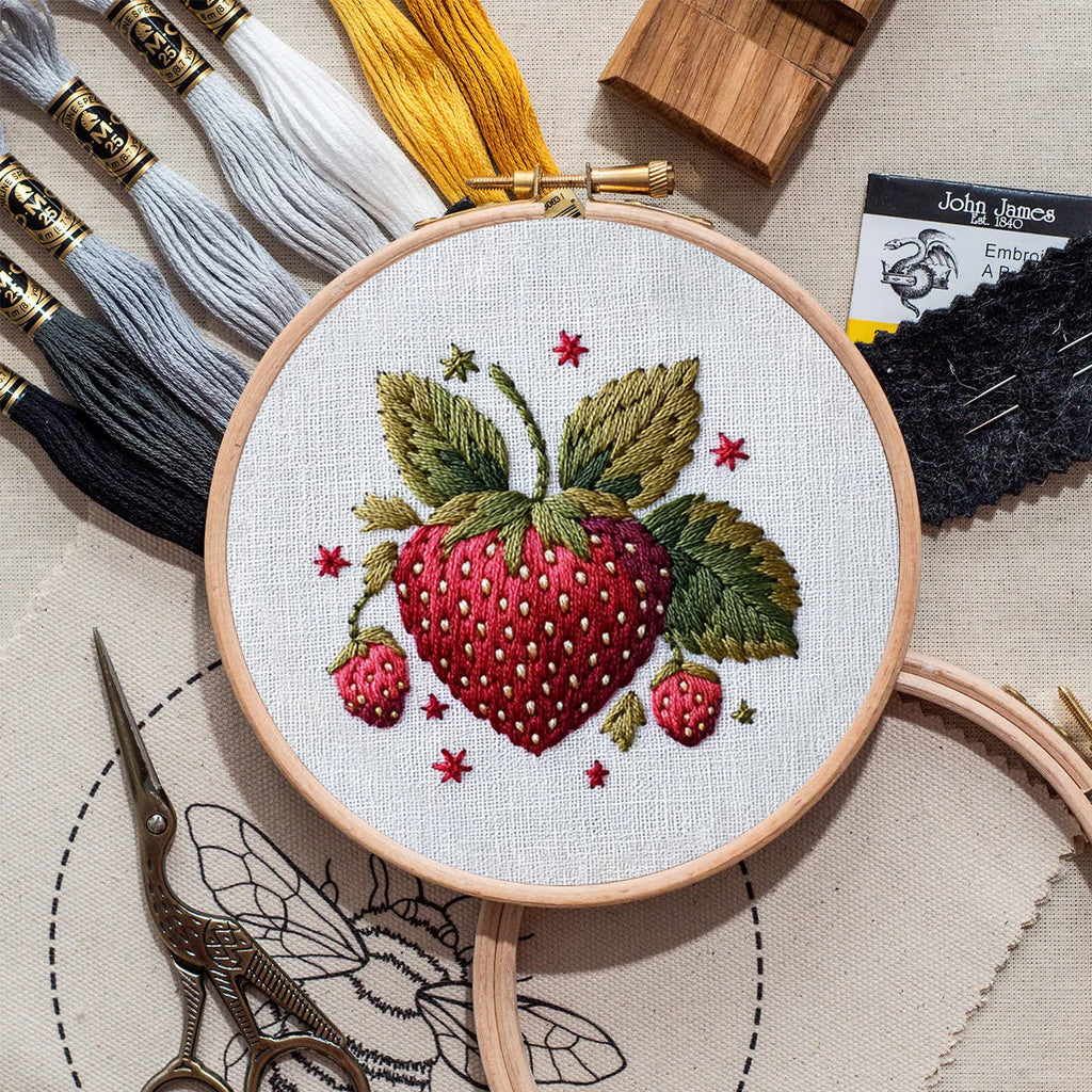 Rubbyoo Embroidery Kit- Cute Strawberry - image 8