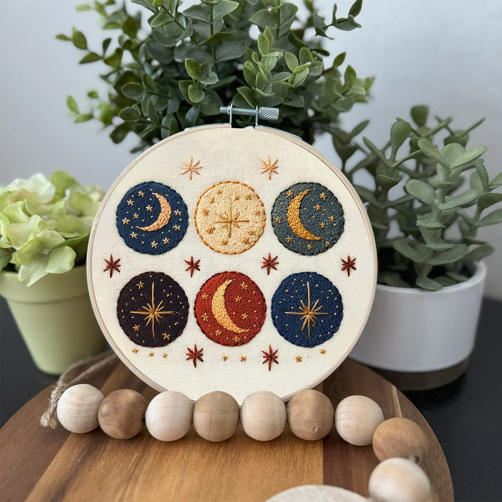 Rubbyoo Embroidery Kit- Celestial  Planet - image 2