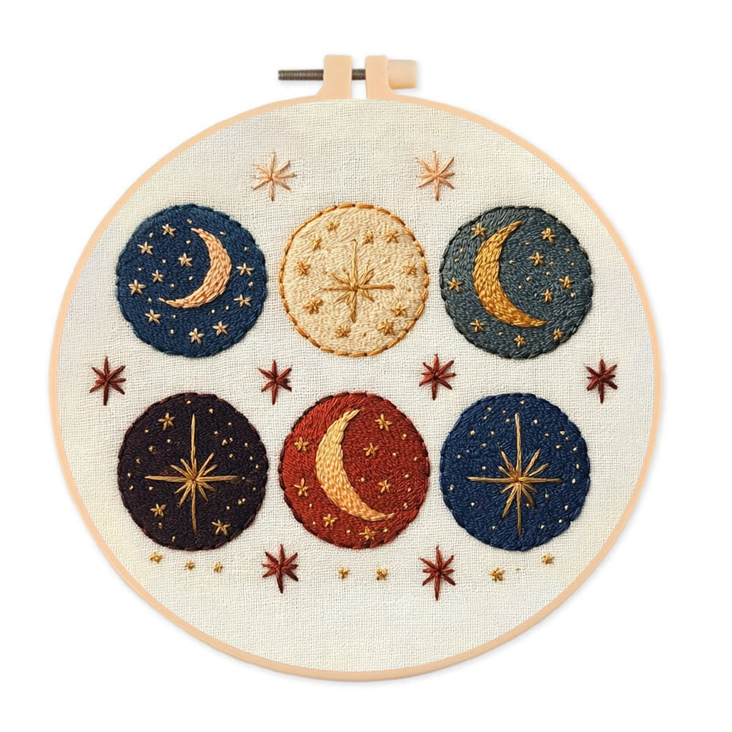 Rubbyoo Embroidery Kit- Celestial  Planet - image 0