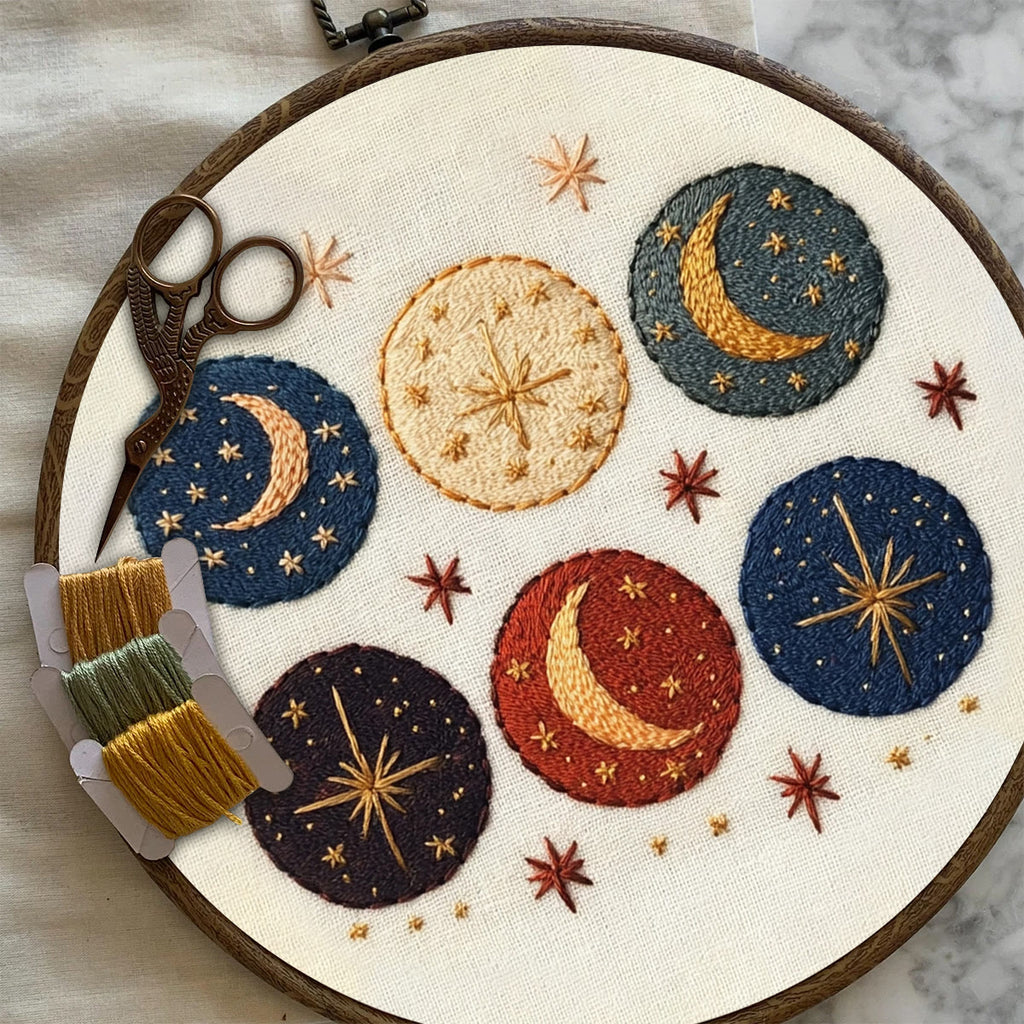 Rubbyoo Embroidery Kit- Celestial  Planet - image 6