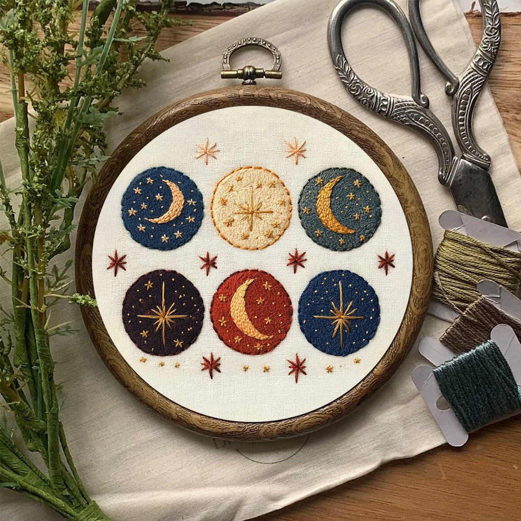 Rubbyoo Embroidery Kit- Celestial  Planet - image 7