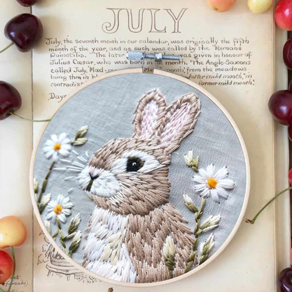 Rubbyoo Embroidery Kit- Daisy Bunny - image 2