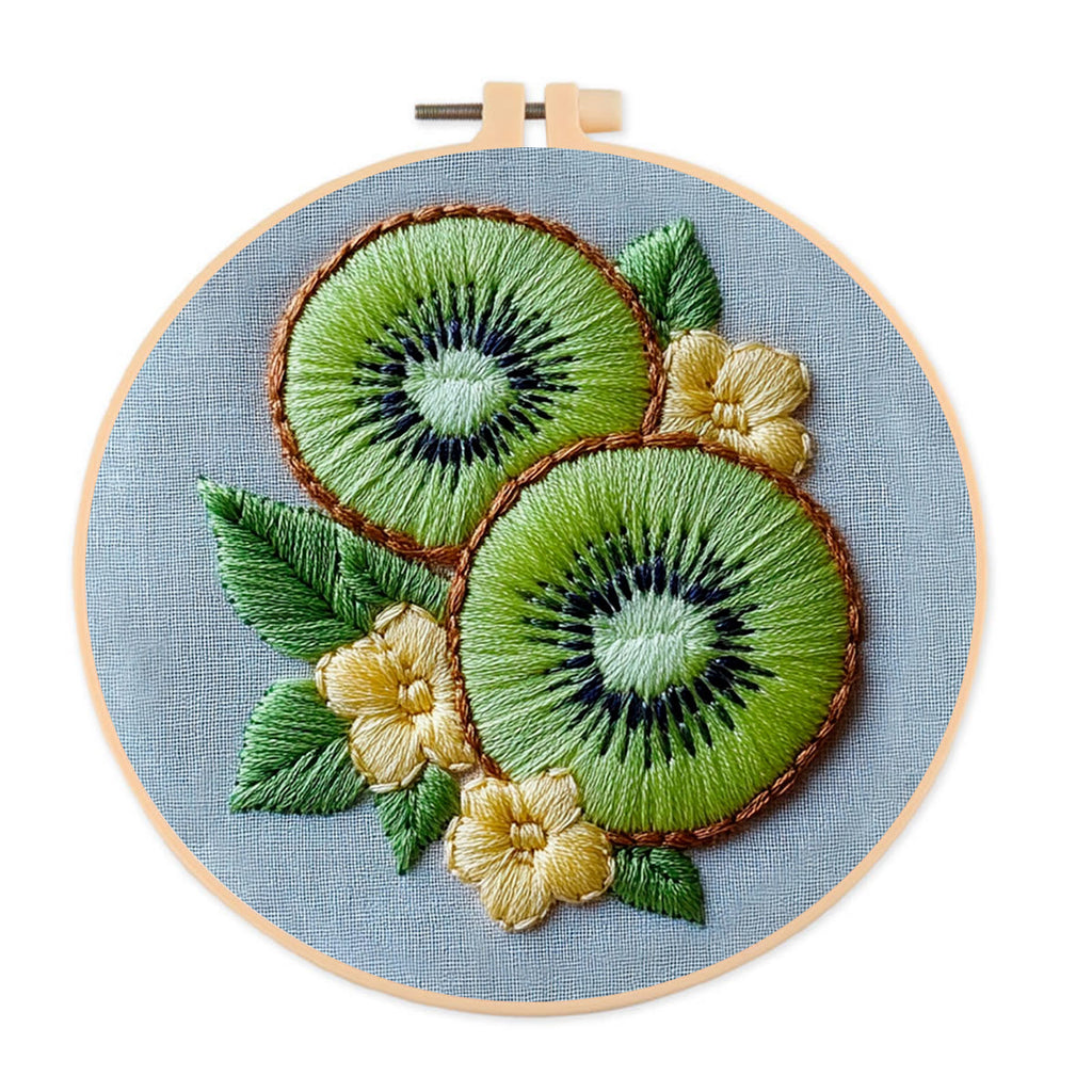 Rubbyoo Embroidery Kit-  Kiwi Fruit - image 0