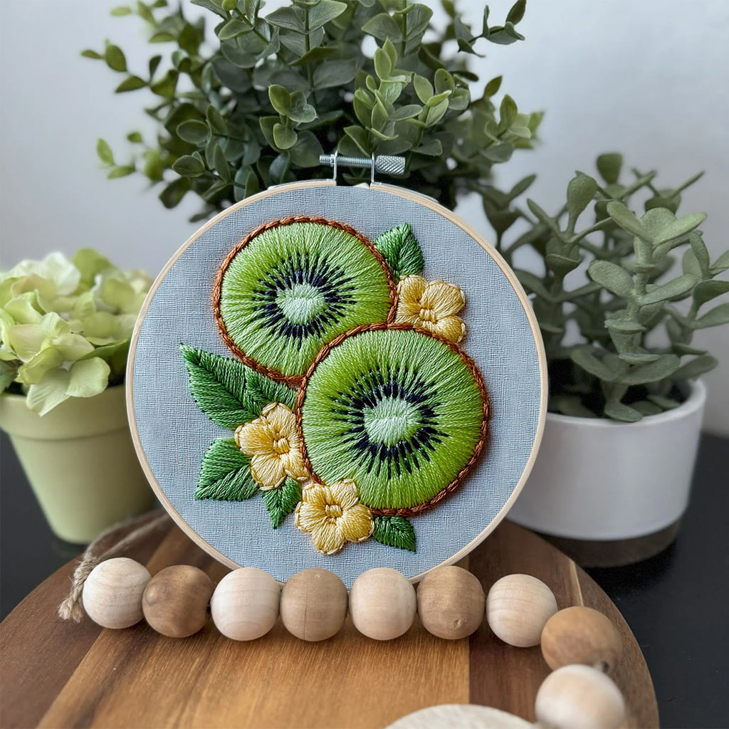 Rubbyoo Embroidery Kit-  Kiwi Fruit - image 2
