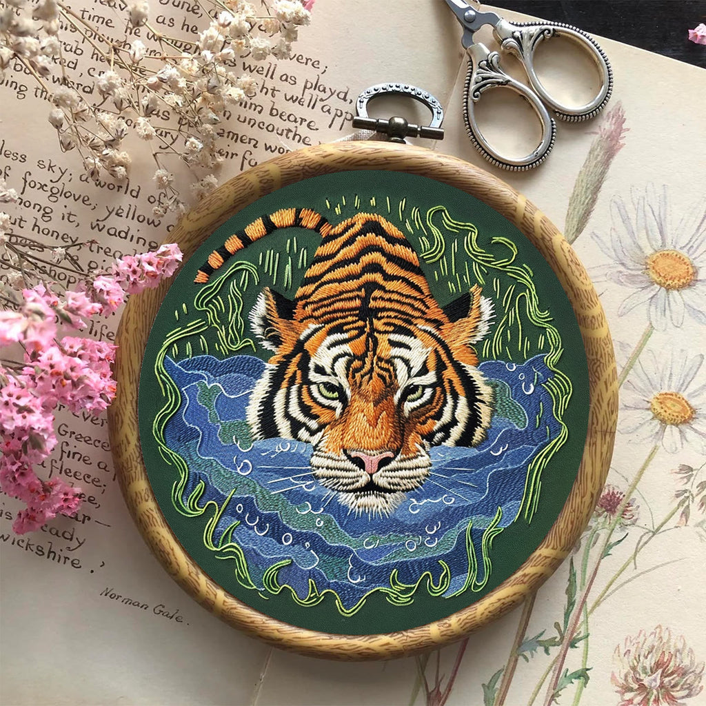 Rubbyoo Embroidery Kit-   Tiger In Jungle - image 8