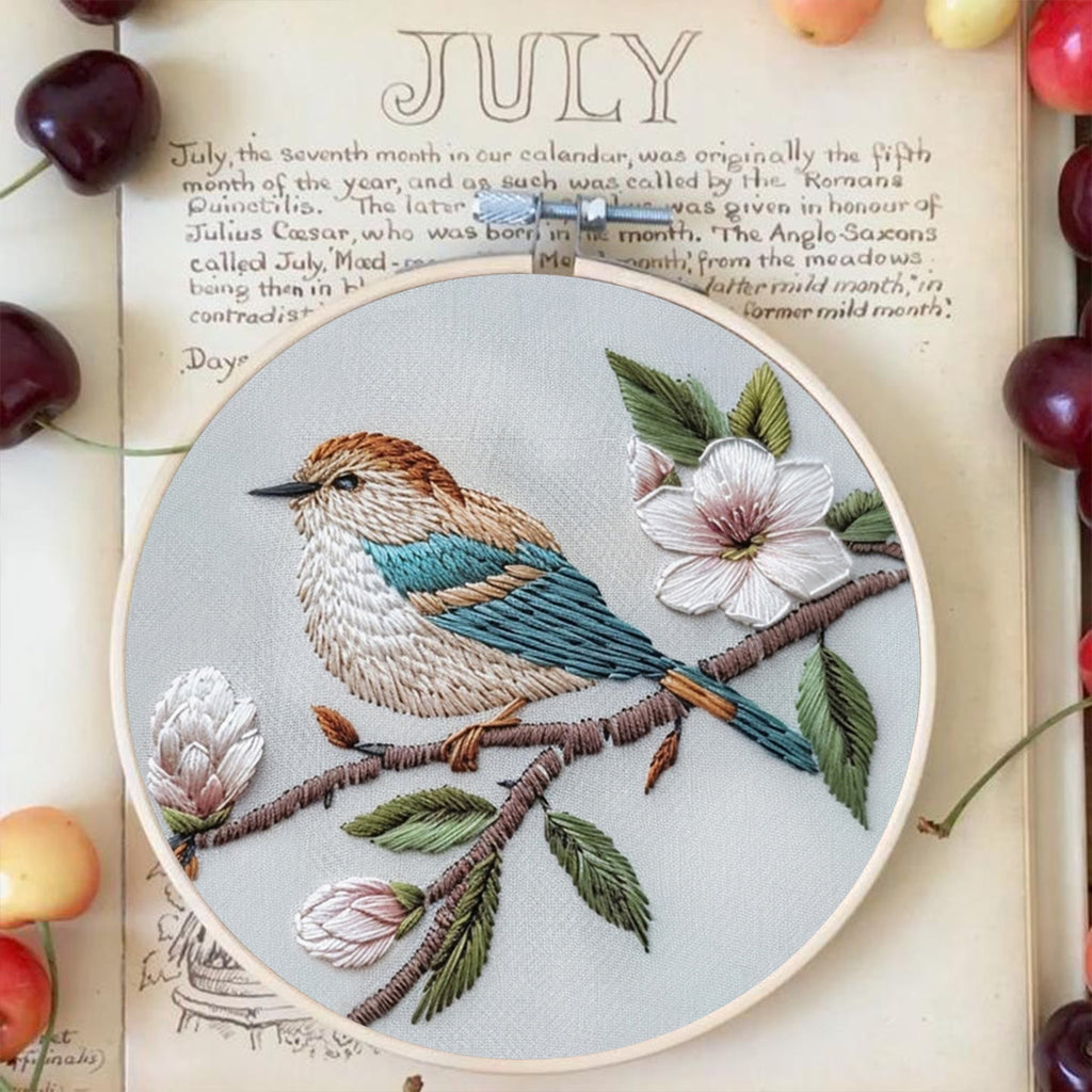 Rubbyoo Embroidery Kit- Spring Bird - image 2