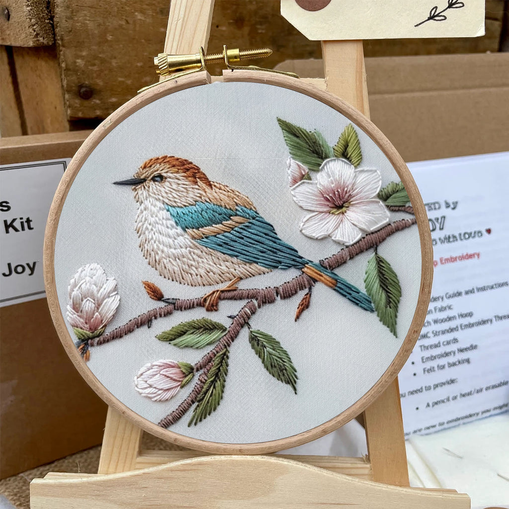 Rubbyoo Embroidery Kit- Spring Bird - image 4