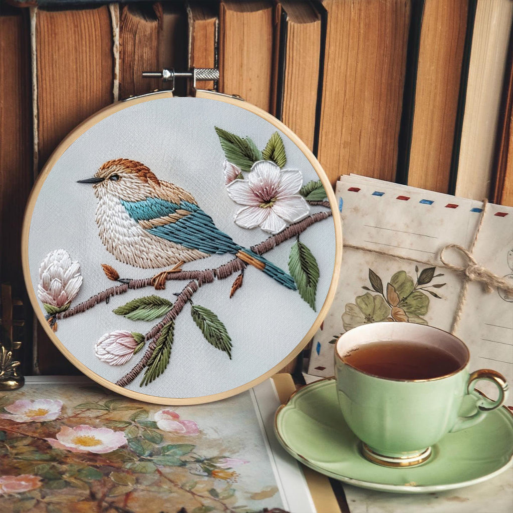 Rubbyoo Embroidery Kit- Spring Bird - image 6