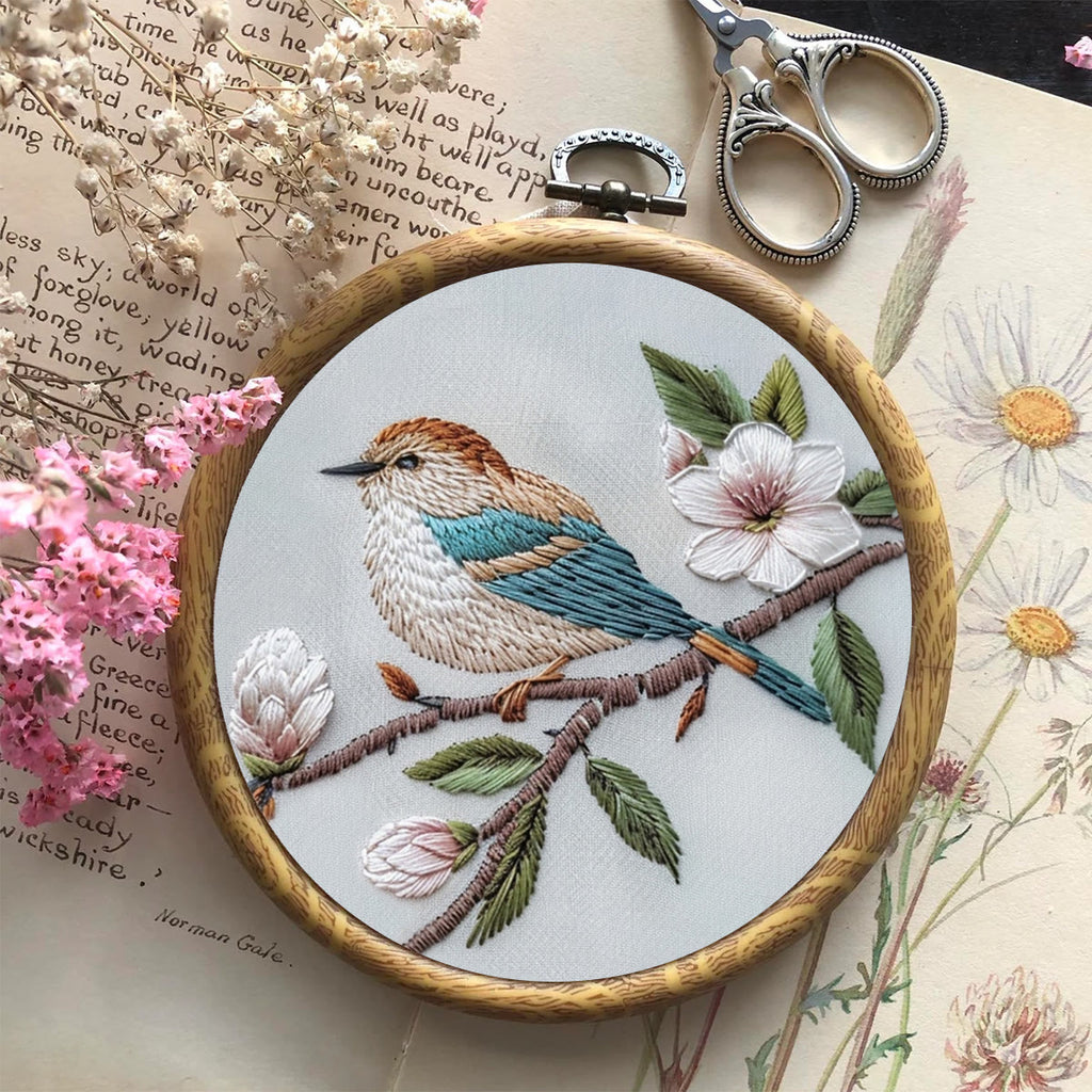 Rubbyoo Embroidery Kit- Spring Bird - image 8