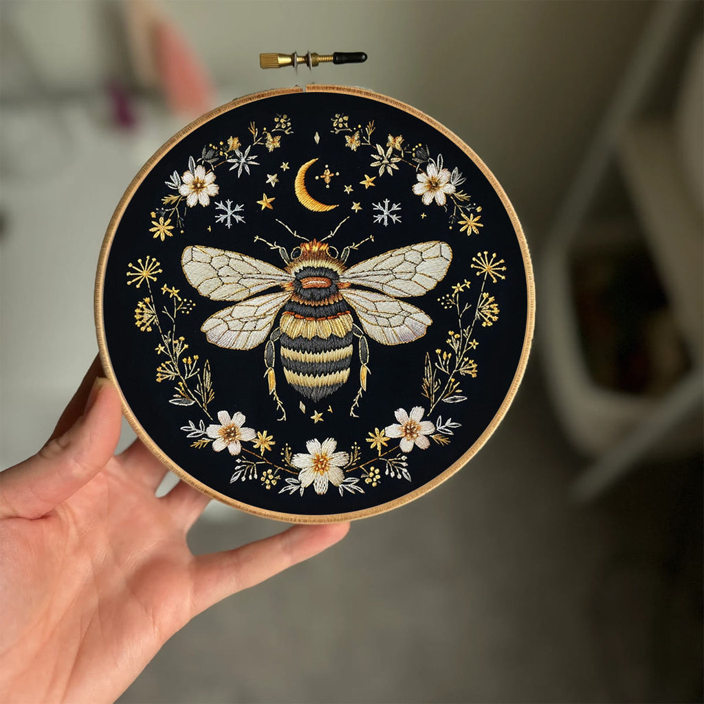 Rubbyoo Embroidery Kit- Magical Bee 2 - image 1