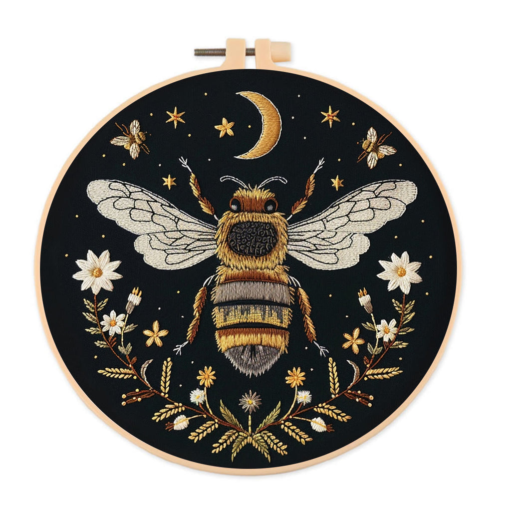 Rubbyoo Embroidery Kit- Magical Bee - image 0