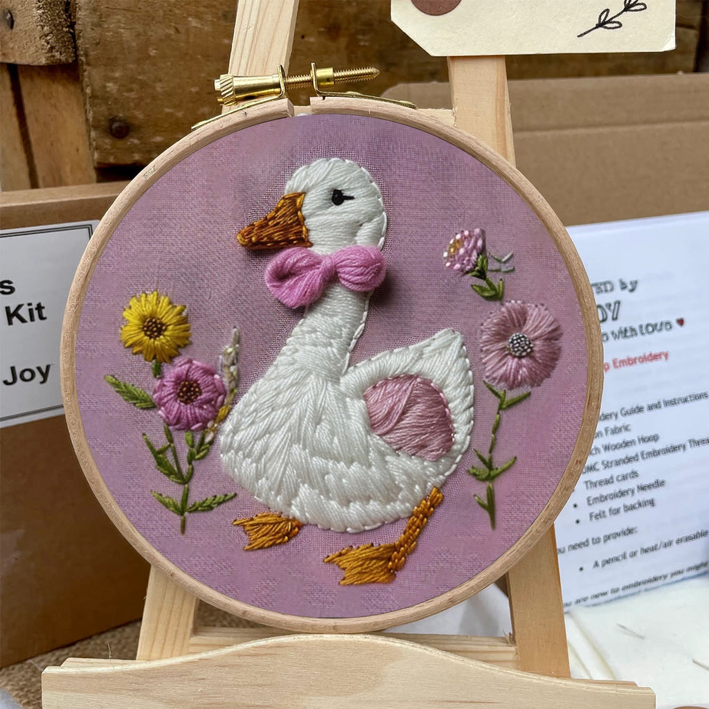 Rubbyoo Embroidery Kit- Farm Goose - image 4