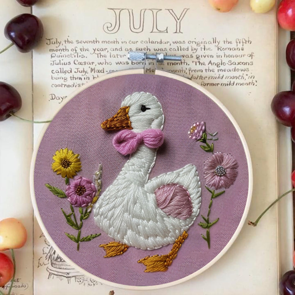 Rubbyoo Embroidery Kit- Farm Goose - image 2
