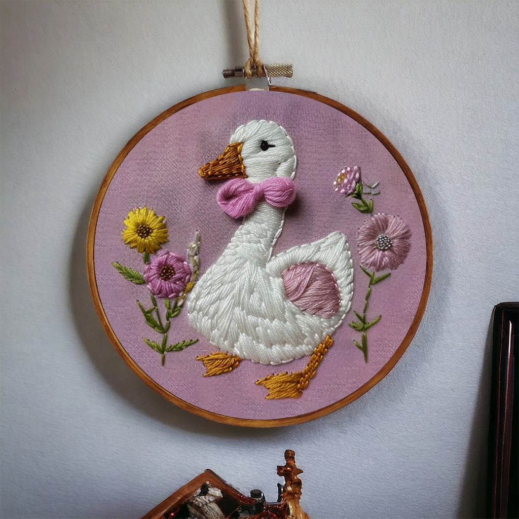 Rubbyoo Embroidery Kit- Farm Goose - image 3