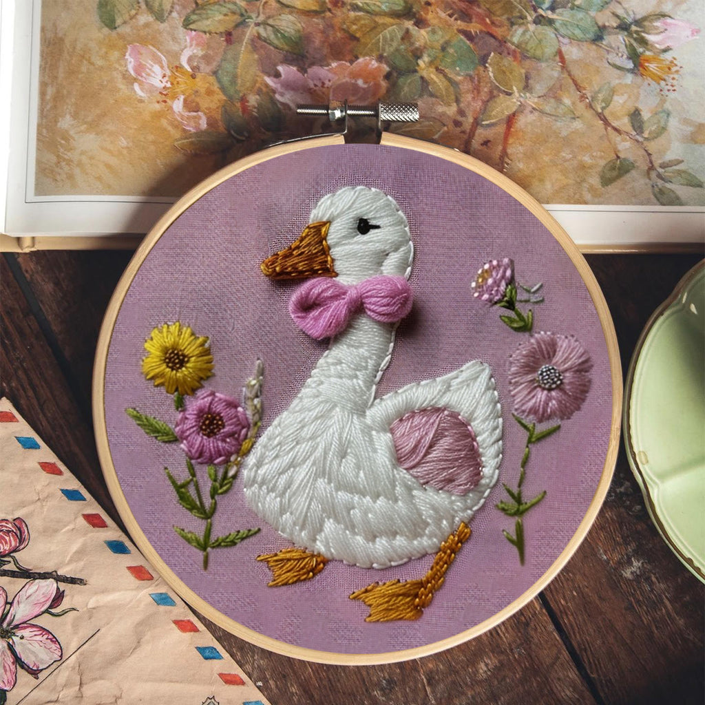 Rubbyoo Embroidery Kit- Farm Goose - image 7