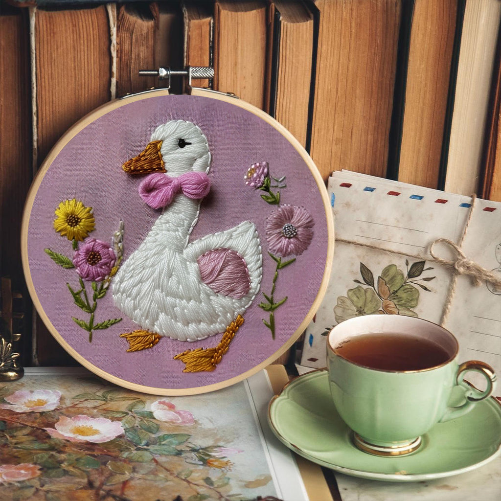 Rubbyoo Embroidery Kit- Farm Goose - image 8