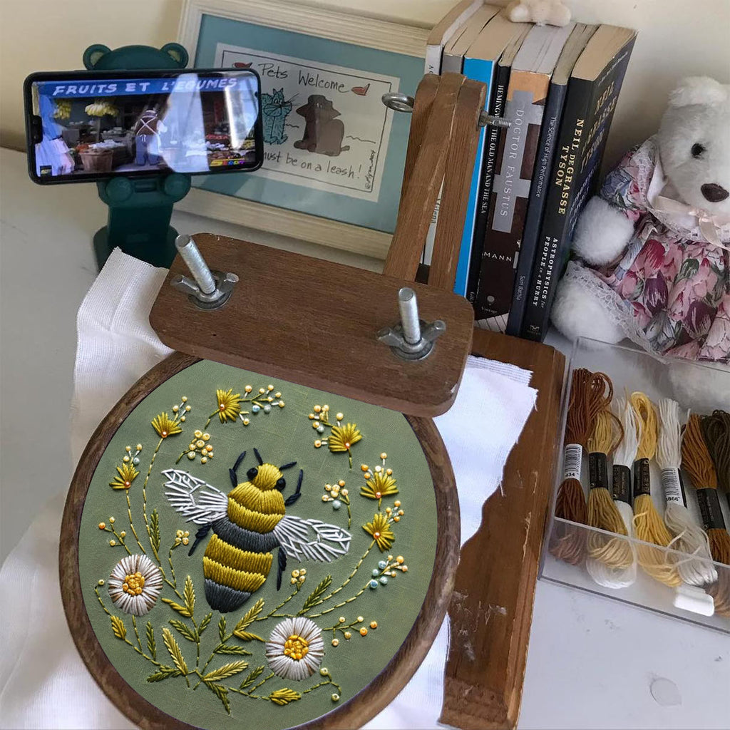 Rubbyoo Embroidery Kit-  Daisy Honey Bee - image 6