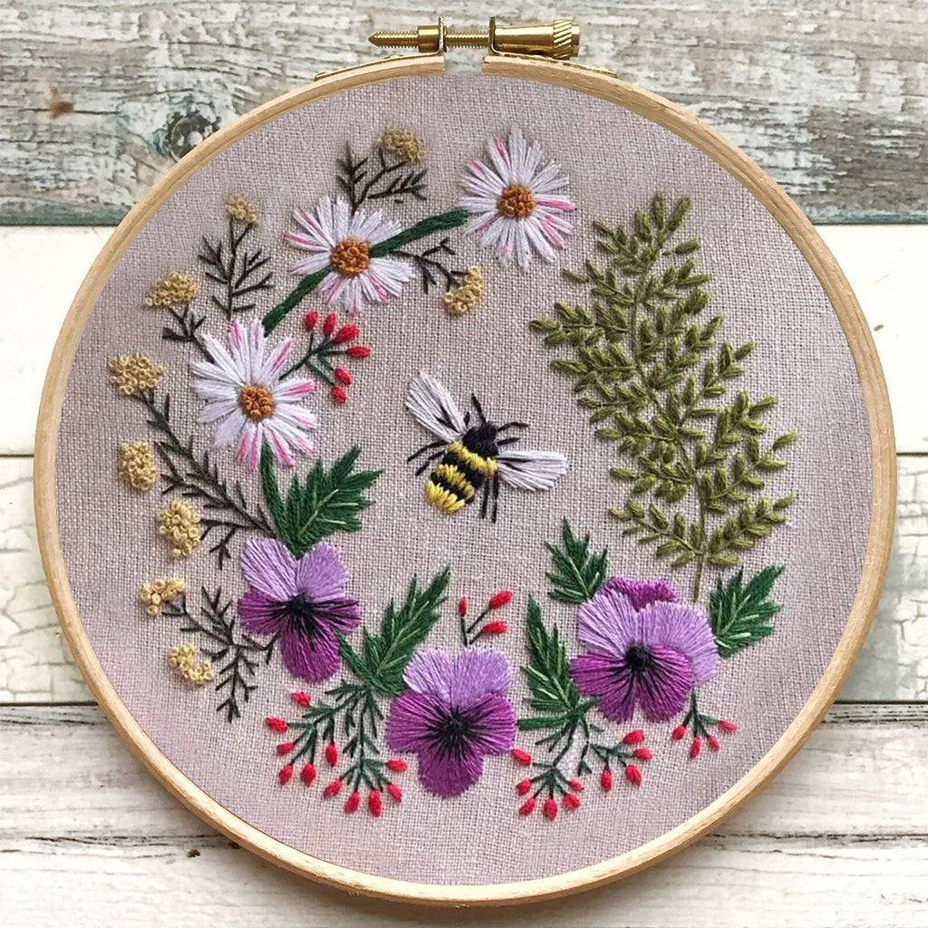 Rubbyoo Embroidery Kit-   Honey Bee Garden - image 6