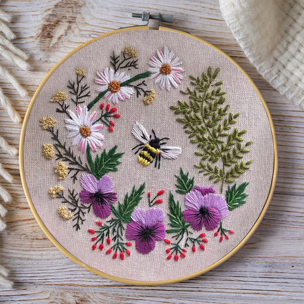 Rubbyoo Embroidery Kit-   Honey Bee Garden - image 7