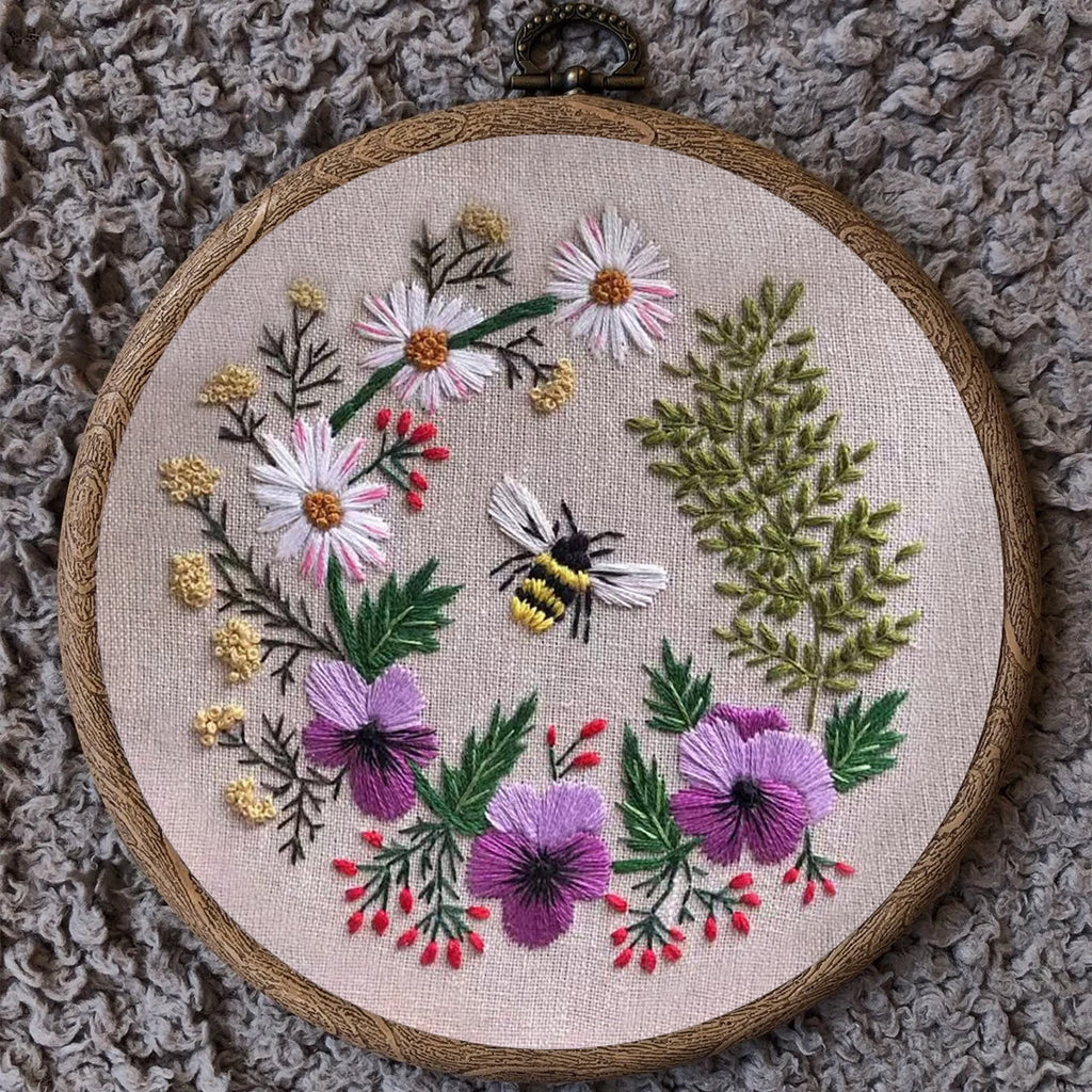 Rubbyoo Embroidery Kit-   Honey Bee Garden - image 9