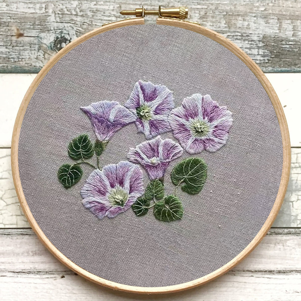 Rubbyoo Embroidery Kit- Mini Purple Hortensia - image 6