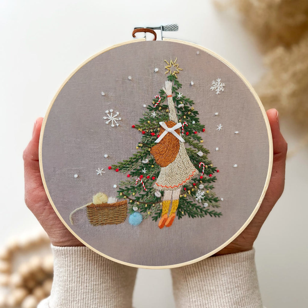 Rubbyoo Embroidery Kit-   Christmas Girl - image 2