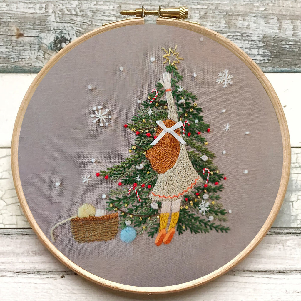 Rubbyoo Embroidery Kit-   Christmas Girl - image 6